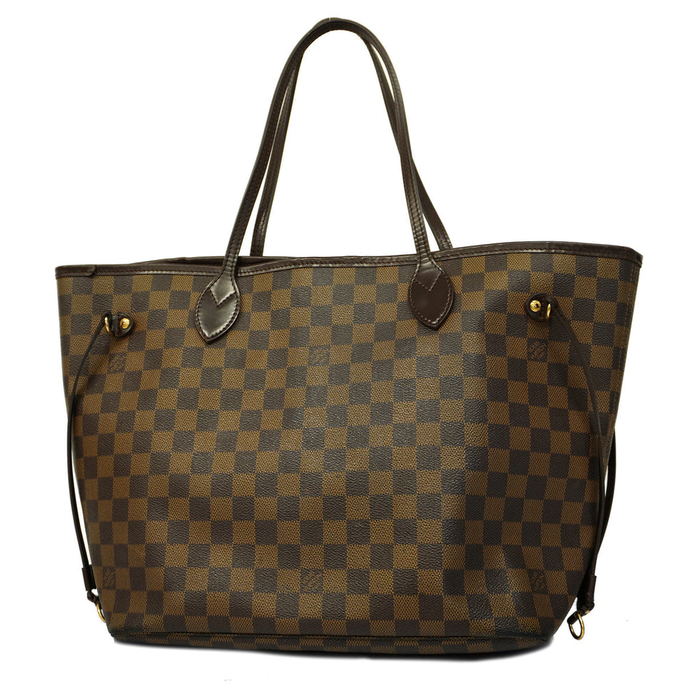 Louis Vuitton Tote Bag Damier Neverfull MM Back