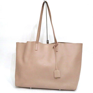 Saint Laurent- Leather Tote Bag With B Rank Pink Pouch