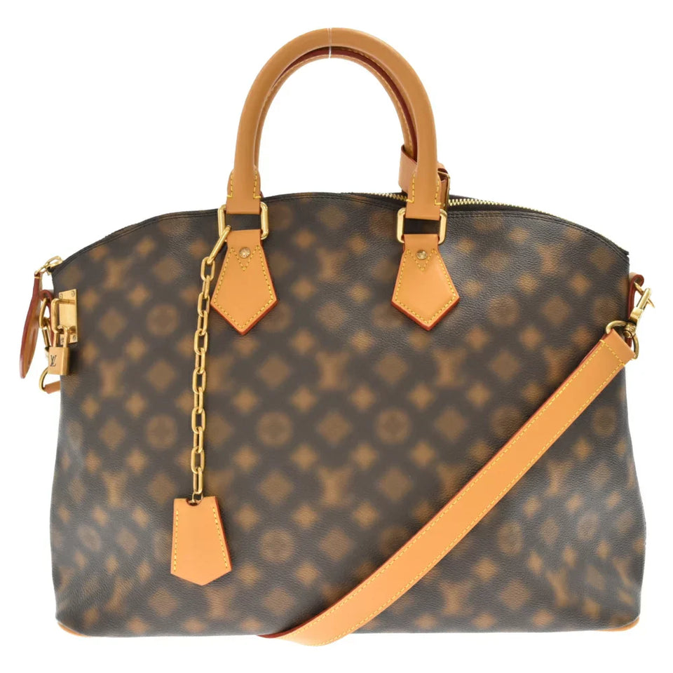 Louis Vuitton Neo Lockit MM 2way Bag Monogram Brown