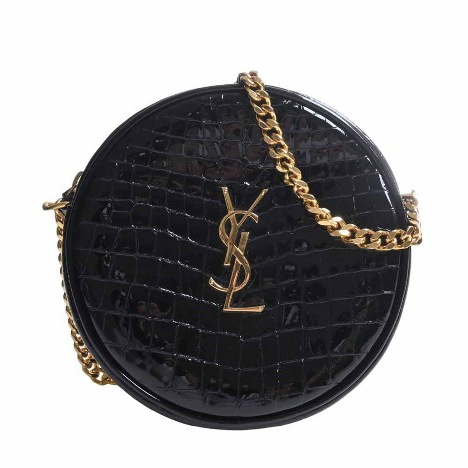 Saint Laurent- Chain Shoulder Bag Black
