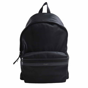 Saint Laurent- Nylon Backpack Rucksack Black
