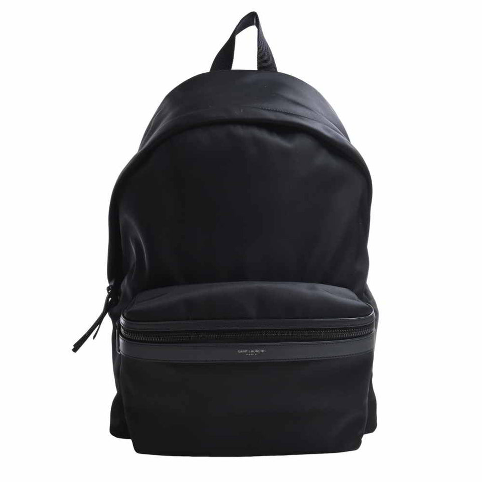 Saint Laurent- Nylon Backpack Rucksack Black