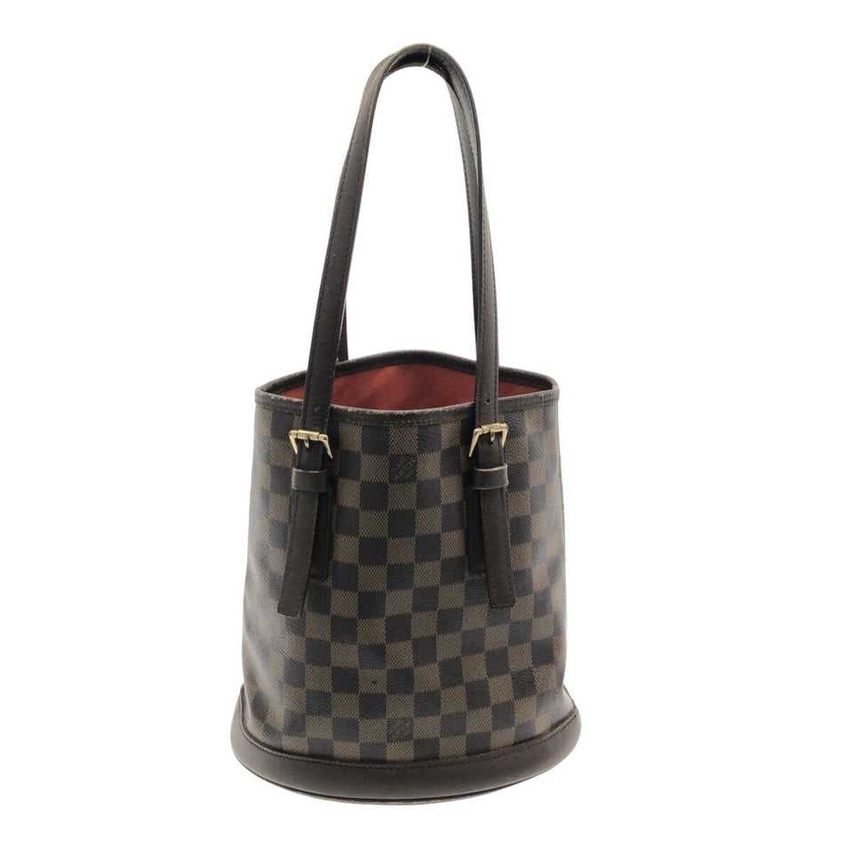 Louis Vuitton Marais Bucket Bag Ebene Damier Canvas