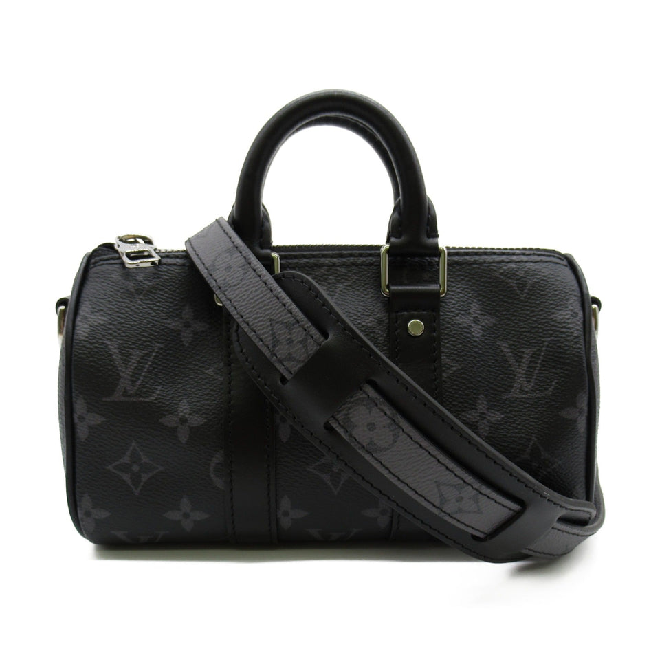 Louis Vuitton Keepall XS Shoulder Bag Canvas Monogram Eclipse Black