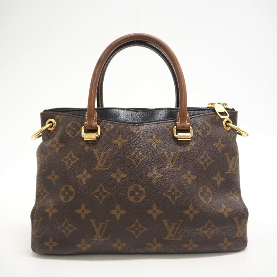 Louis Vuitton Pallas BB Monogram Shoulder Bag Brown