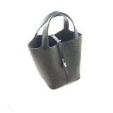 Hermes Picotin Lock MM Handbag Brown