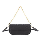 Louis Vuitton Amplant Wallet On Chain Ivy Black