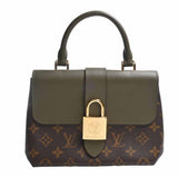 Louis Vuitton Monogram Locky BB Handbag Brown Khaki