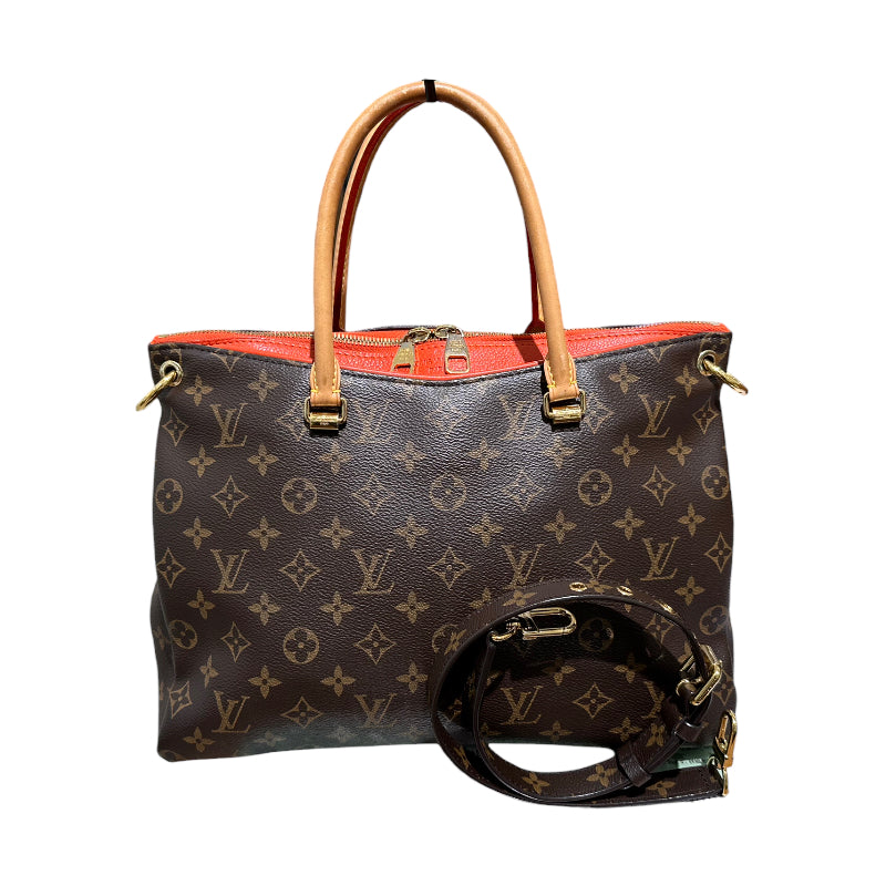 Louis Vuitton Pallas Brown Monogram Handbag