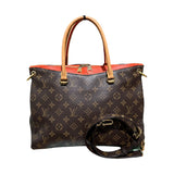Louis Vuitton Pallas Brown Monogram Handbag
