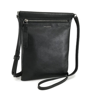 Saint Laurent- Shoulder Bag Black Flat Pouch Sid Body Bag