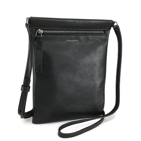 Saint Laurent- Shoulder Bag Black Flat Pouch Sid Body Bag