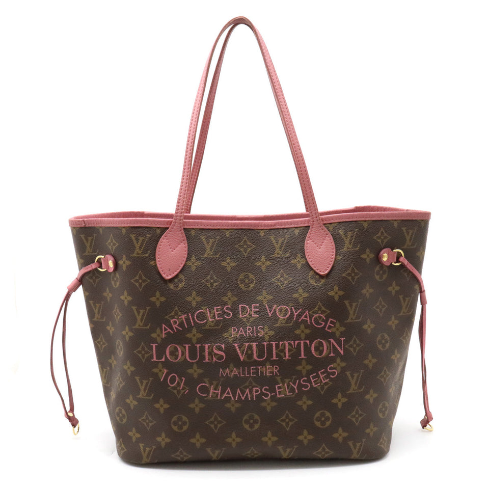 Louis Vuitton Monogram Ikat Flower Neverfull MM Tote Bag Shoulder Bag