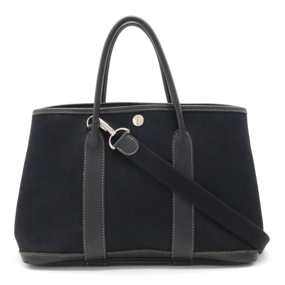 Hermes Garden Party TPM Tote Bag Handbag 2way Shoulder Bag