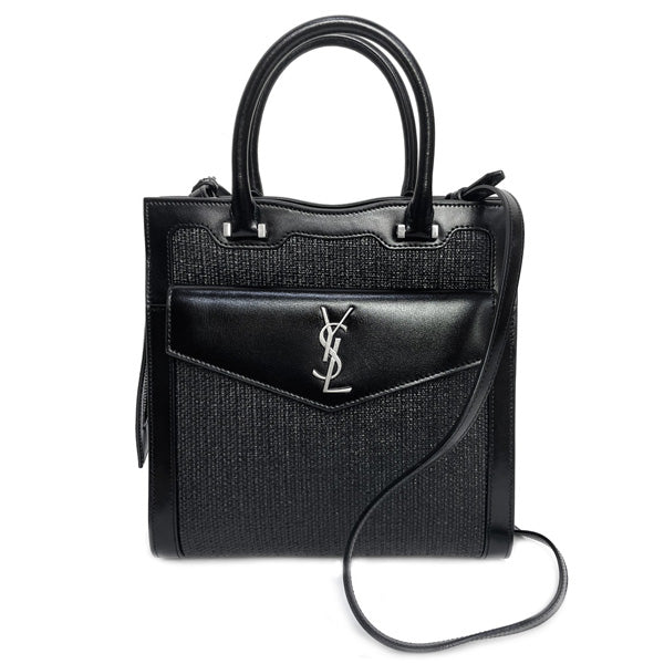 Saint Laurent- Handbag Paris Black