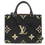 Louis Vuitton Monogram Implant On The Go PM Handbag