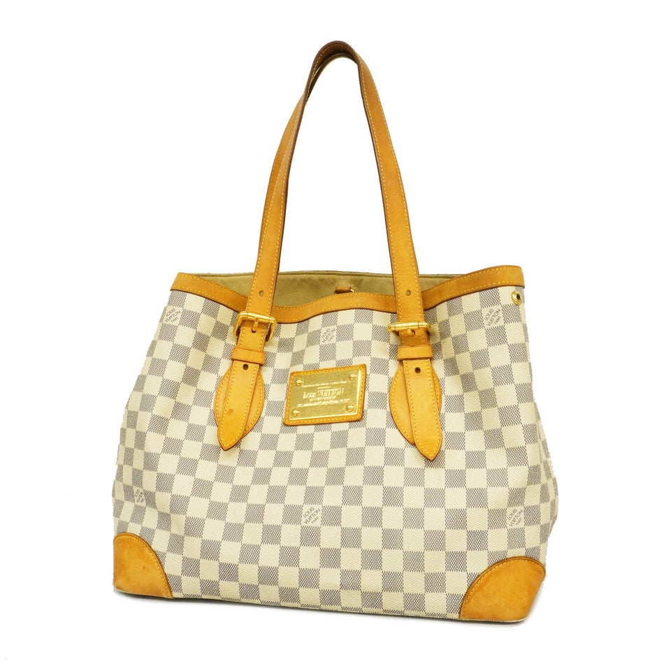Louis Vuitton Tote Bag Damier Azur Hampstead MM