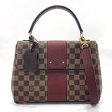 Louis Vuitton Bond Street Shoulder Bag Damier Ebene Canvas