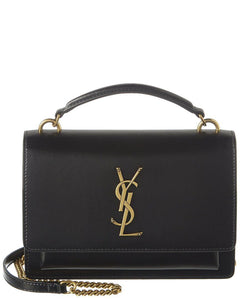 Saint Laurent- Sunset Leather Shoulder Bag Women's
