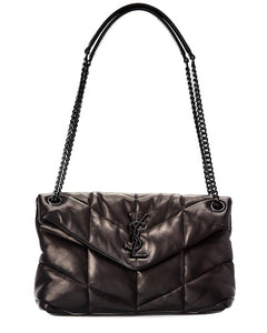 Saint Laurent- Loulou Puffer Small Leather Shoulder Bag Women's
