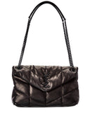 Saint Laurent- Loulou Puffer Small Leather Shoulder Bag Women's
