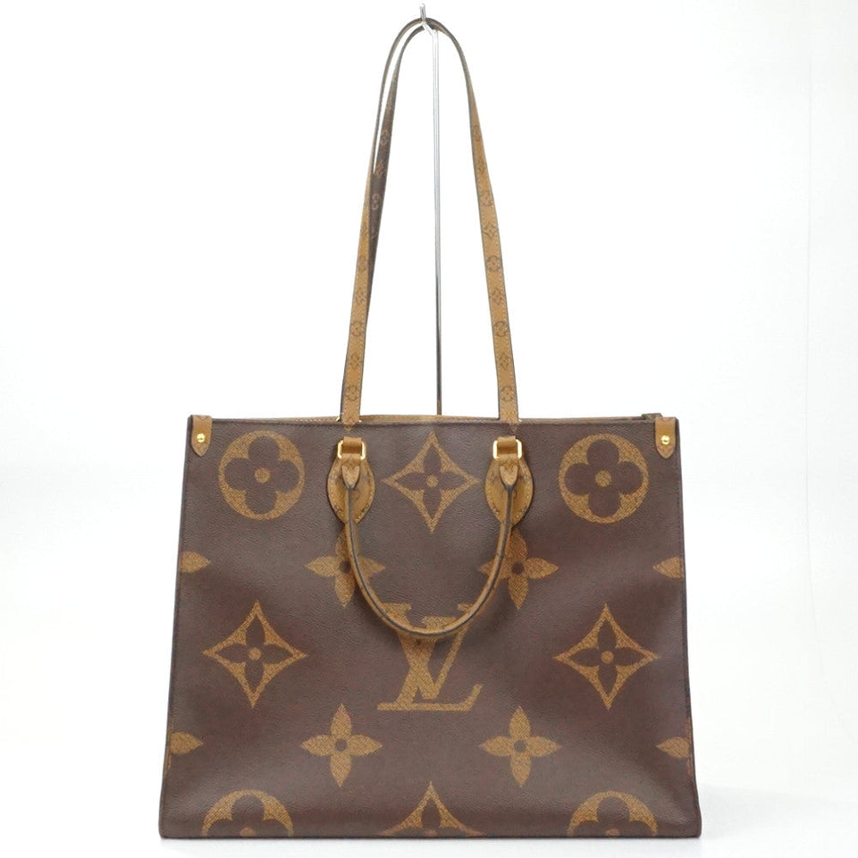 Louis Vuitton Giant On The Go GM Monogram Reverse Brown