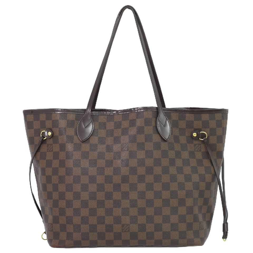 Louis Vuitton Neverfull MM Damier Ebene Tote Bag