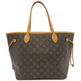 Louis Vuitton Tote Bag Neverfull MM Beige Brown
