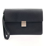 Louis Vuitton Selenga Shoulder Bag Taiga Leather Black