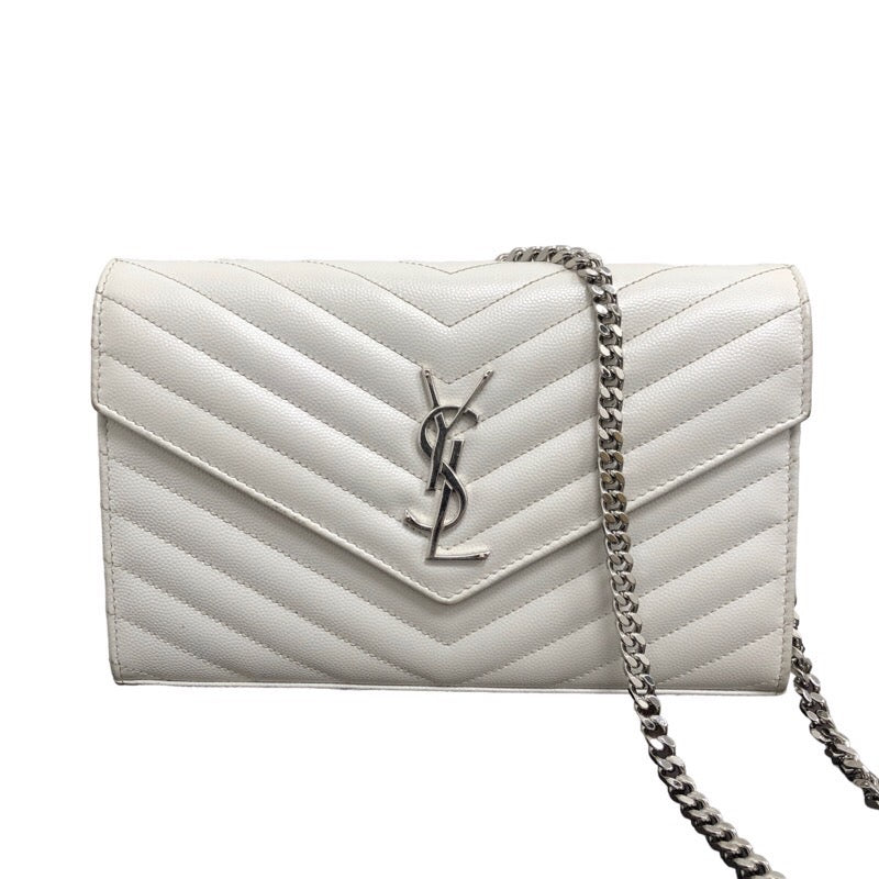 Saint Laurent- Stitch Chain Wallet Shoulder Bag