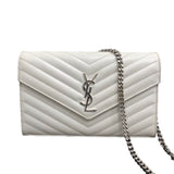 Saint Laurent- Stitch Chain Wallet Shoulder Bag