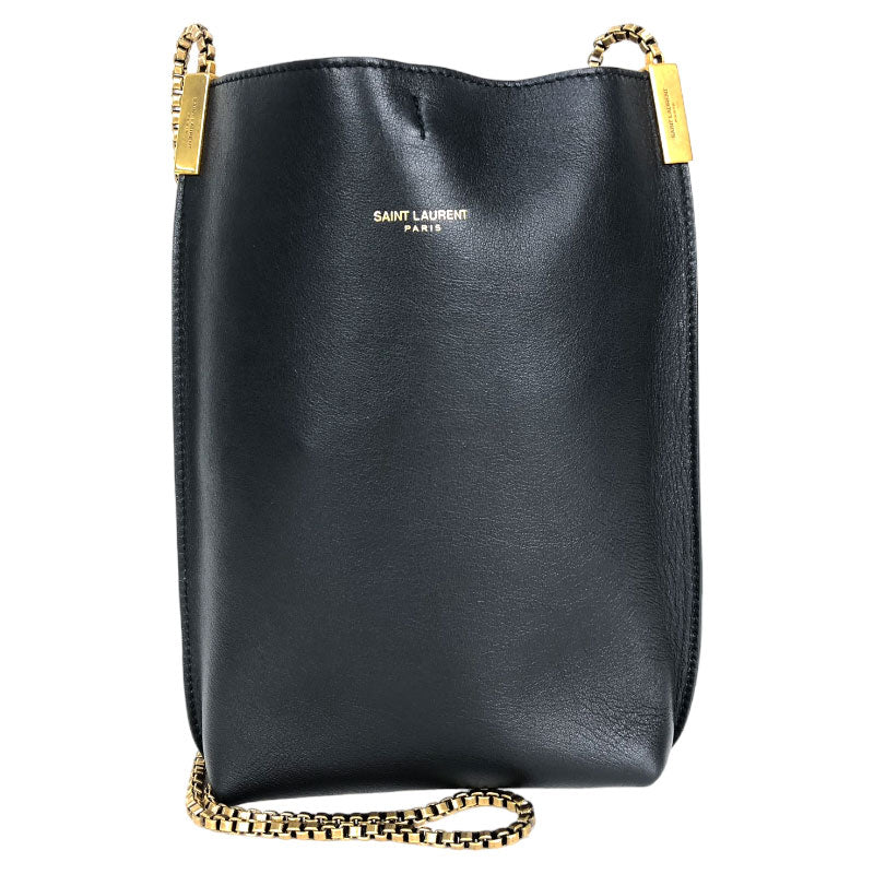 Saint Laurent- Small Hobo Bag Black Shoulder Bag