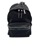 Saint Laurent- City Mini Backpack Leather Black Silver Hardware Rucksack