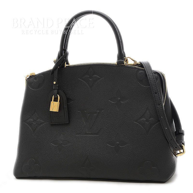 Louis Vuitton Emplant Grand Palais MM 2Way Handbag Noir