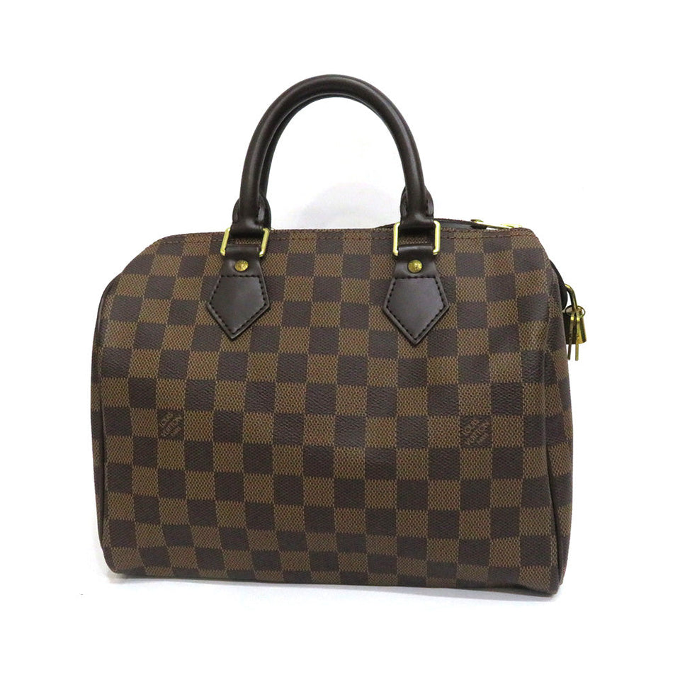 Louis Vuitton Speedy 25 Damier Ebene Handbag