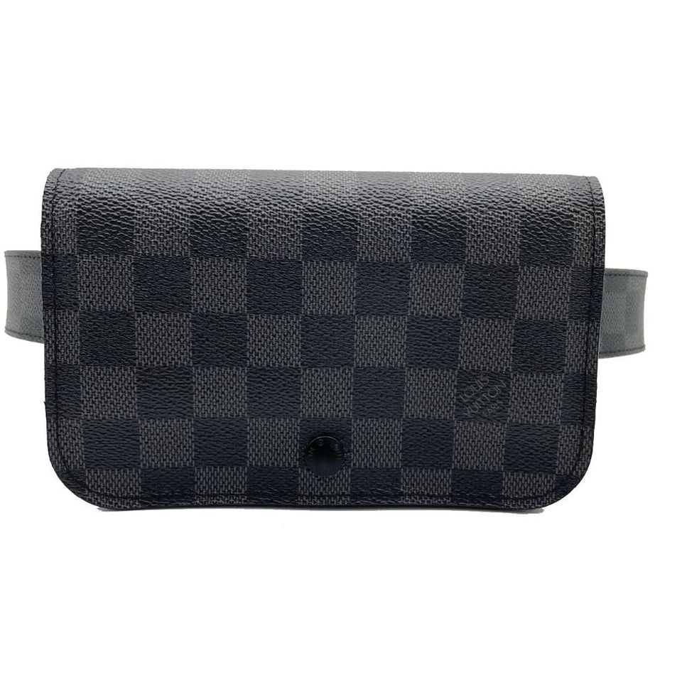 Louis Vuitton Damier Graphite Sun Tulle Pochette Homme Waist Bag Belt Bag