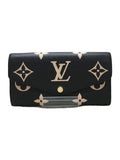 Louis Vuitton Porte Feuille Sala Monogram Emplant Overall Pattern