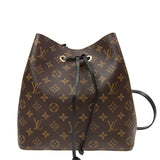 Louis Vuitton NeoNoe Monogram Shoulder Bag Black
