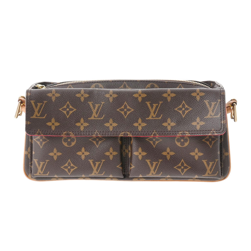 Louis Vuitton Monogram Viva Cite MM Brown Shoulder Bag