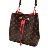 Louis Vuitton Neonoe Monogram Red Shoulder Bag