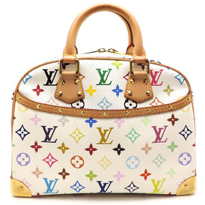 Louis Vuitton Trouville Bron Handbag Monogram Multicolor
