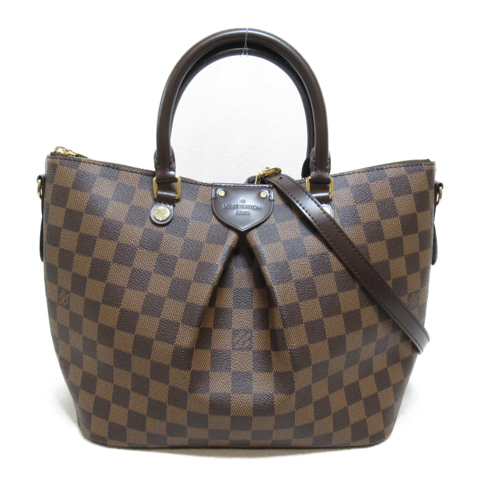 Louis Vuitton Sienna MM Shoulder Bag Pvc Coated Canvas