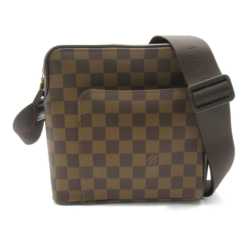 Louis Vuitton Olaf PM Shoulder Bag Pvc Coated Canvas Damier