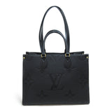 Louis Vuitton On The Go MM Shoulder Bag Empreinte Noir Black