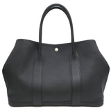 Hermes Garden Party 30 Black Palladium Hardware