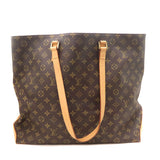 Louis Vuitton Cavalto Tote Bag Monogram Brown