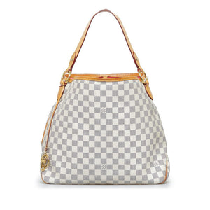 Louis Vuitton Damier Azur Delightful MM Shoulder Bag