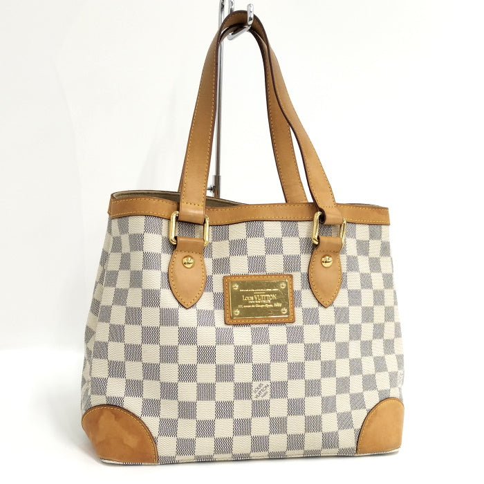 Louis Vuitton Hampstead PM Tote Bag Damier Azur