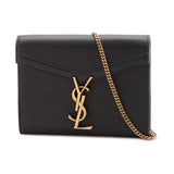 Saint Laurent- Wallet on Chain Black