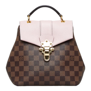 Louis Vuitton Damier Clapton Rucksack Backpack Magnolia Pink PVC Leather